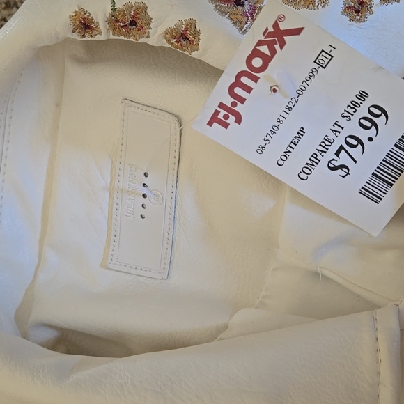 Blank Nyc Embroidered White Studded Women's Jacket Sz M New - Picture 5 of 7